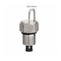 Wear Resistant Stainless Steel Strike Pin Nozzle Anti-Clog 1/8 Inch Thread Mist Nozzle Leak-Proof for Cooling, Landscaping, Dust Suppression