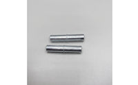 2 Pieces Gate Hinge Pin Steel-Core Hinge Pins Gate Pins Replacement Hardware Cylindrical for Gates, Stair Barriers