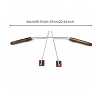 Retractable Vehicle Suit Hanger Automotive Headrest Back Seat Coat Clothes Hanger for Business Commuters, Commuters