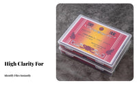 Dustproof A4 Paper Storage Box Dust-Proof A4 File Storage Case Long-Lasting for Families, Office Workers, Study Room, Classroom, Bookshelf