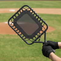 Baseball Training Tool Training Implement with Woven Hitting Face Wrapped for Coaches, Batting Practice