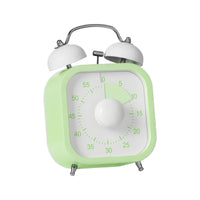 Easy to Use Mechanical Kitchen Timer Portable Kitchen Timer with Alarm Compact Clear for Teachers, Study Desk