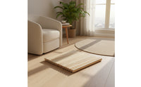 Cat Scratcher with Wooden Rods Slatted Cat Scratching Board Pet Supply for Cats, Kittens, Floor, Home