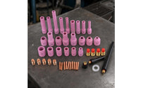 Welding Torch Accessory Kit Metal Joining Torch Consumables Reliable Collet Body for Welders