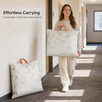 Extra Large Capacity Quilt Storage Bag with Handles, Thickened Moving Packing Bag for Clothes, Dormitory, Travel