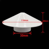 PVC tube Drain Cover Weather-Resistant Protection Ventilation Cap Prevents Blockages Ventilation Cap Cover for Rooftop