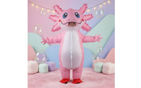 Inflatable Axolotl Costume Adult Axolotl Costume Funny for Adults, Halloween, Cosplay, Carnival