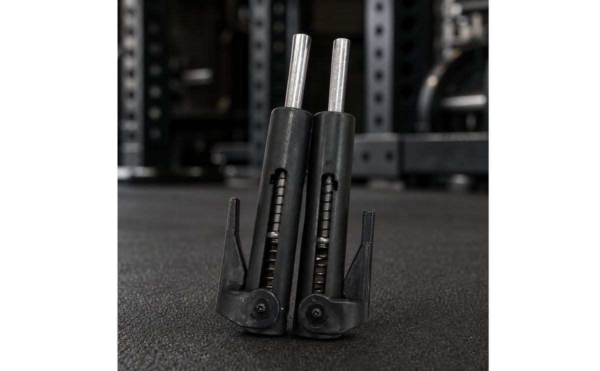 2 Pieces Locking Quick Release Weight Stack Pin Universal Weight Stack Pin with Metal Shaft Commercial Gym Equipment for Strength Training