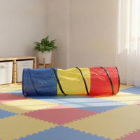 Foldable Collapsible Play Tunnel Colorful Kids Tunnel with Rainbow Design Lightweight Crawl Tube Portable for Toddlers, Children, Playroom, Backyard, Preschool