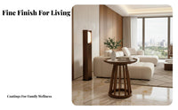 Round Pedestal Table Movable Home Furnishing Luxurious Design adaptable Use for Homeowners, Living Room, Next to Sofa, Entryway