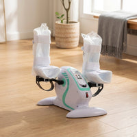Motorized Electric Pedal Exerciser Low-Impact Rehabilitation Pedal Exerciser Compact Mini Exercise Bike Portable for Seniors, Stroke Patients