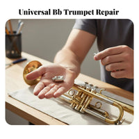 Universal Fit Trumpet Repair Easy To Install B-Flat Trumpet Maintenance Accessories Effortless Rebound for DIY Repairers, School Band