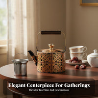 Stainless Steel Teapot Food Grade Material Middle Eastern Design Teapot