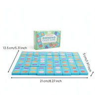Wooden Tile Matching Game Screenscreenless Wooden Dominoes Picture Dominoes Travel-Friendly Tile Matching Game With