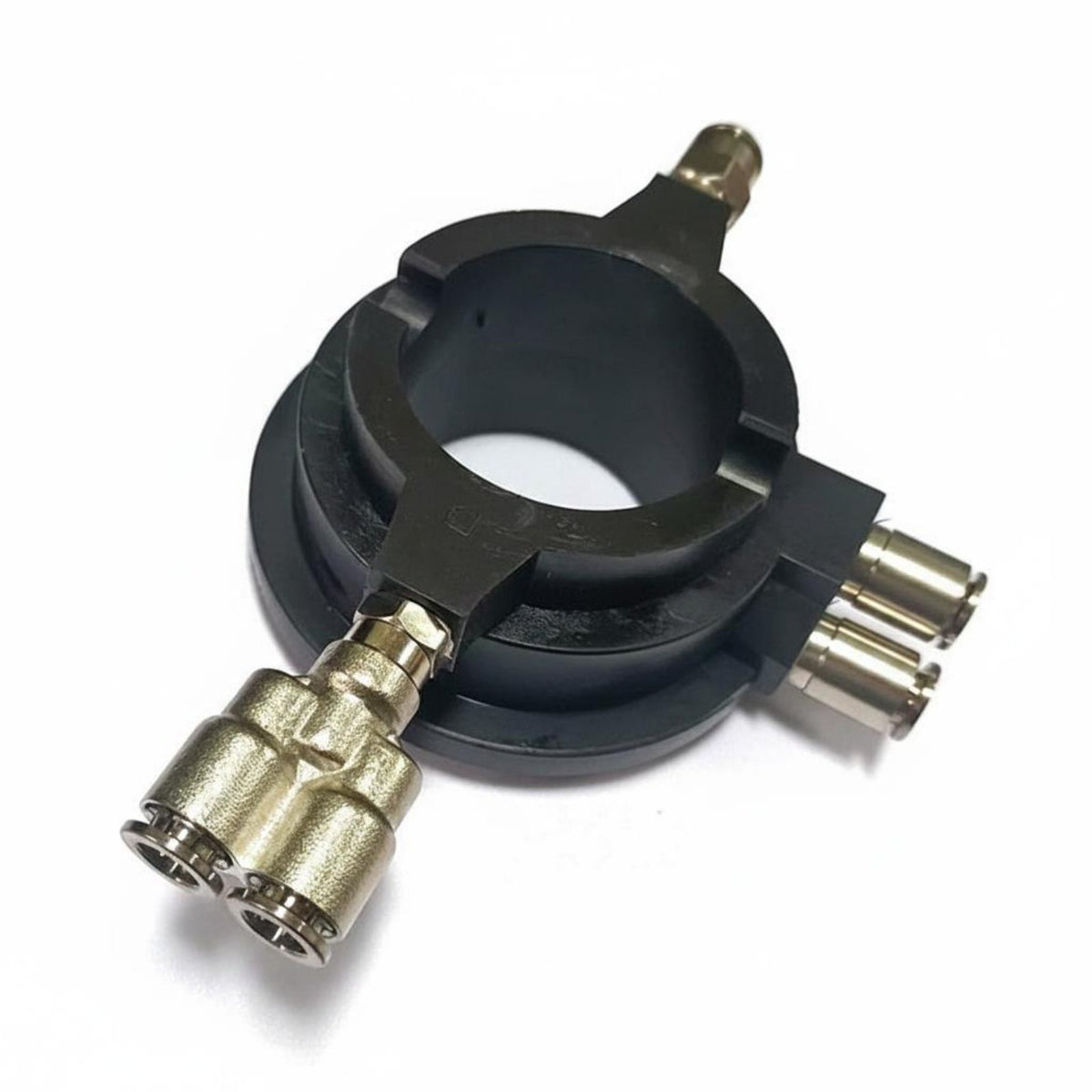 Long-Lasting Metal Body 50 Mm Flange Valve Wear Resistant Rotary Air Distribution Valve Universal Fit Tire Changer Rotary Coupler Easy to Use for Garage