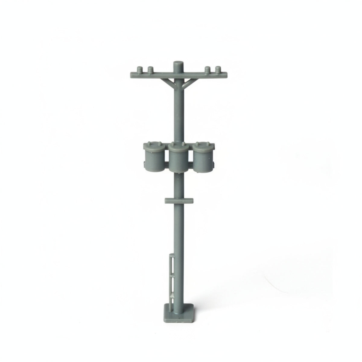 Industrial HO Scale Utility Pole Slender Utility Pole with Transformer for Model Railroaders, Hobbyists