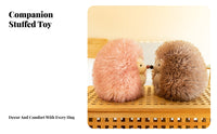 Decorative Sewn Closed Round Cushiony Sofa Cushion Hedgehog Cushiony Cushion Hedgehog Stuffed Pillow