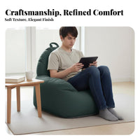 Japanese relaxsign Multi-Person Lounger Relaxed Lounging Bean Bag Chair No Assembly Required Floor Sofa Creative relaxsign for Apartment Dwellers, Young Adults, Sturelaxnts, Balcony, Bedroom, Living Room, Lounge Area