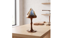 Mountain Incense Burner Decorative Incense Holder with Stand Translucent Decor for Study