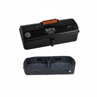 Multi-Functional Metal tool storage container Sturdy Portable Tool Box long-lasting exteriordoor Gear protected for DIY hobbyists, Homeowners, Camping, Fishing, highway journeys, exteriordoor meals
