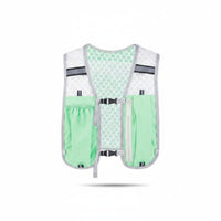 Lightweight Trail Running Hydration Vest Multiple Pockets Long-Distance Water Vest Adjustable Straps Hydration Backpack Breathable for Runners, Cyclists, Hikers, Hiking
