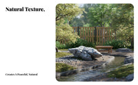 Lightweight PU Foam Landscape Rock Easy Installation PU Foam Fake Rock Long-Lasting Realistic Fake St Single All-Weather for Set Designers, Photographers, Yard, Patio, Pool Area, Photography Studio