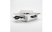 Fitted Lid Rice Noodle Steamer Black Side Handles Rice Noodle Roll Steamer Rectangular Cheung Fun Maker Compact