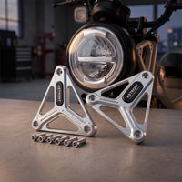 Headlight Side Bracket CNC Machined Hardware Compatible