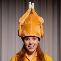 Turkey Hat Funny Turkey Costume Traditional Headpiece Headwear for Photo Booths