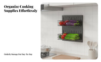 Drilleffortless Installation Pegboard Kit Multi-Functional Modular Pegboard System Space-Saving Kitchen Organizer Includes Accessories for Home Organizers, Apartment Dwellers, over the Counter, Bathroom, Bedroom, Corner Areas
