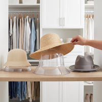 PVC Hat Holder Stand for Fedora and Bucket Hats - Organizer and Shaper