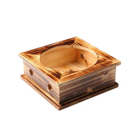 Korean Stone Pot Stand Raised Bamboo Pot Stand Solid Wood for Home Cooks