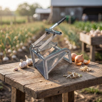 Double-Headed Agricultural Garlic Cutting tool Hand-Operated Garlic stems Cutter Labor-Saving for Crops Processing