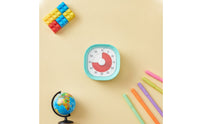 Farbiger Countdown Timer Visual Countdown Clock Learning Aid Silent Countdown Clock Analog Countdown Clock Double Notification Portable Suitable for Children Study Cooking Office
