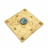 Earth Compass DIY Science Kit, Educational Assembly Toy for Children, Wooden Mechanics Game, Hands-On Science Activity