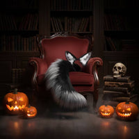 2 Pieces Animal Ears and Tail Set Furry Animal Cosplay Costume Accessories Soft Cosplay Set for Cosplayers