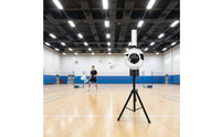 Remote Control Badminton Feeder Solo Practice Portable Badminton Training Machine Adjustable Angle Automatic Shuttlecock Launcher for Beginners, Kids