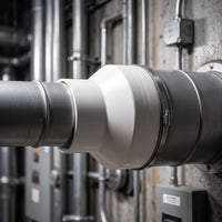 Round Duct Reducer Tapered Duct Reducer Rigid Fitting for Amateur Builders, Workshop