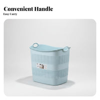 Lidded Laundry Basket With Lid Clothes container Large Capacity for Students, Families