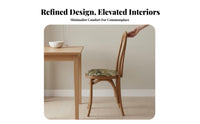 French design Woven Backrest Chair Nordic Inspired Dining Seating Retro Design Home Furnishing long-lasting Construction for Homeowners, Interior Designers, Restaurant Owners, Kitchen, Living Room, Bedroom, study alcove