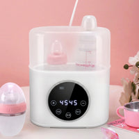 Multifunction Bottle Warmer and Sterilizer Temperature Control Bottle Warmer with Sterilizer Fast Heating Appliance Keep Warm for Parents, Infants, Kitchen, Nursery