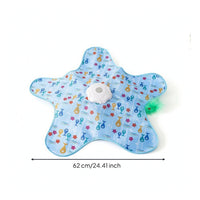 Rechargeable Electric Cat Toy Automatic Interactive Cat Toy Indoor Long-Lasting for Kittens