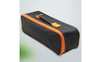 Portable Vacuum Accessory Storage Bag Oxford Cloth Vacuum Accessory Bag Soft-Sided Black and Orange