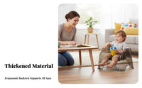 Thickened Design Cartoon Backrest Stool Anti-Slip Feet low-height child's Chair Easy to Clean kids' Furniture Rounded perimeters for young children, Preschoolers, Parents, Bathroom, Daycare, Preschool, Playroom