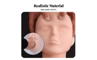 Multi-Function Massage Training Mannequin Reusable Acupoint Model Bust Long-Lasting for Students, Beginners