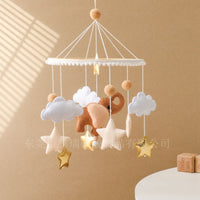 Newborn Elephant Cloud Star Crib Mobile