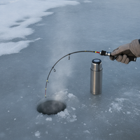 Ice Fishing Rod with EVA Handle for Winter Raft Fishing