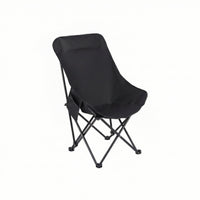 Stable Frame High-Back Moon Chair Oversized Outdoor Seat for Sketching