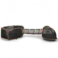 3 Pieces Collapsible Cat Enclosure with Tunnel Breathable Cat Playpen with Tunnel Portable Outdoor for Cats