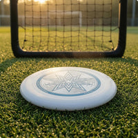 Molded Plastic 175 Gram Flying Disc Ridged Rim Ultimate Disc Printed Graphic Outdoor Toy Long-Lasting